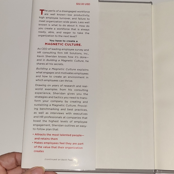 SIGNED, Building a Magnetic Culture by Kevin Sheridan, Sign by the Autho… - Picture 2 of 8